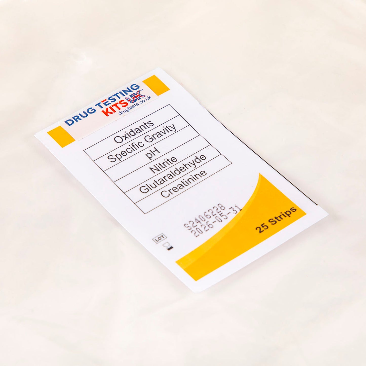 urine test white