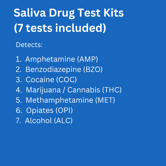 saliva drug testing detects