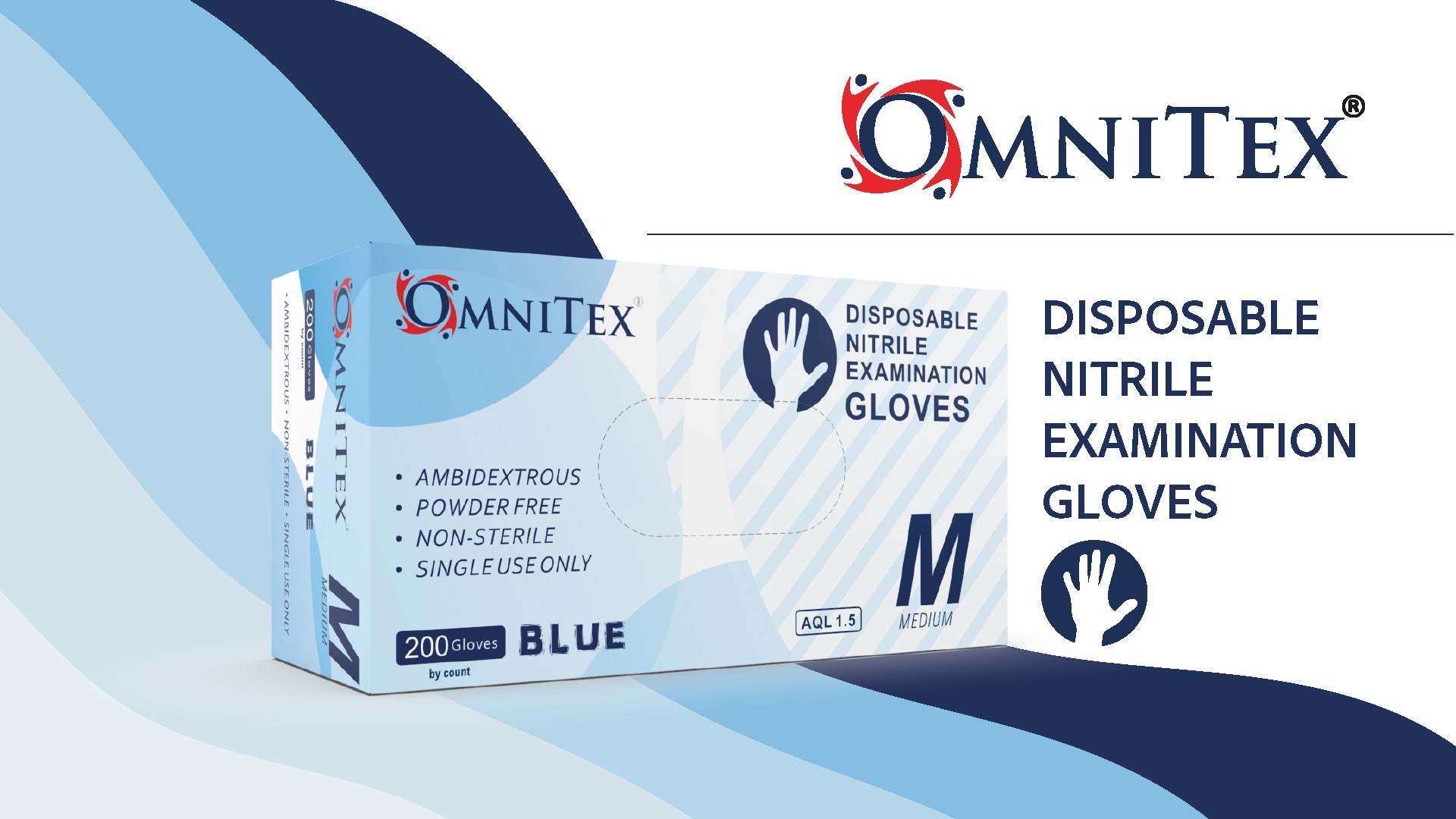 drugsuk gloves blue box