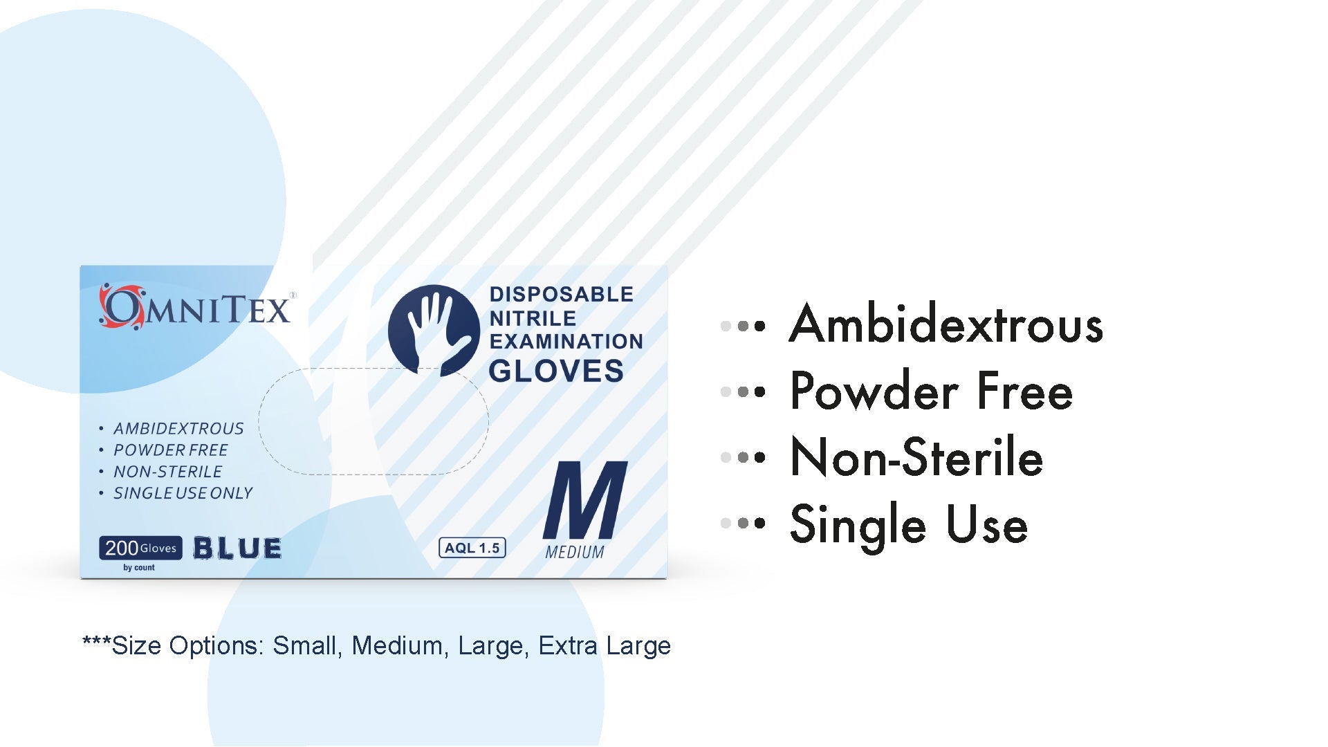 drugsuk gloves blue box