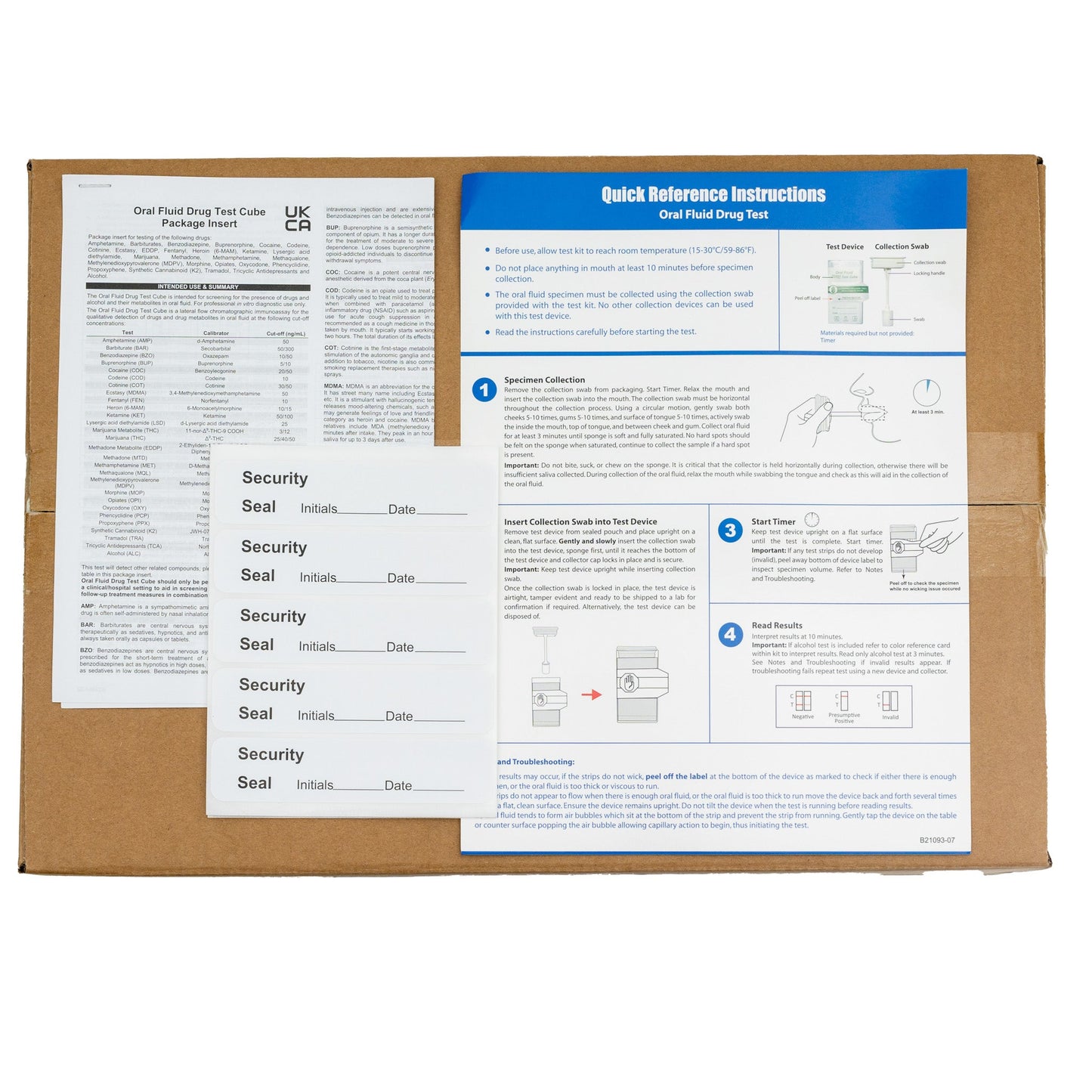 Oral Fluid Drug Test Cube Manual