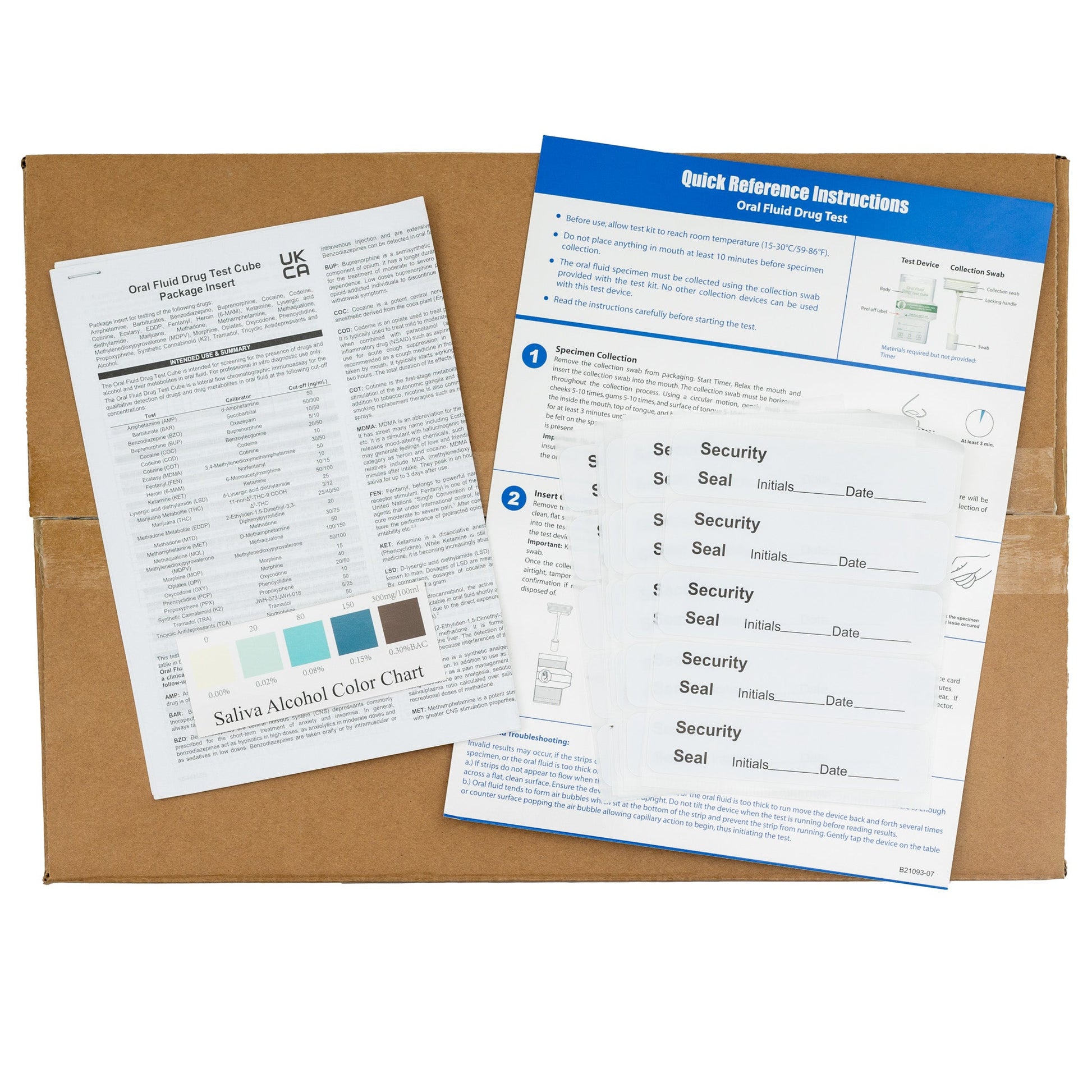 Oral Fluid Drug Test Cube Manual