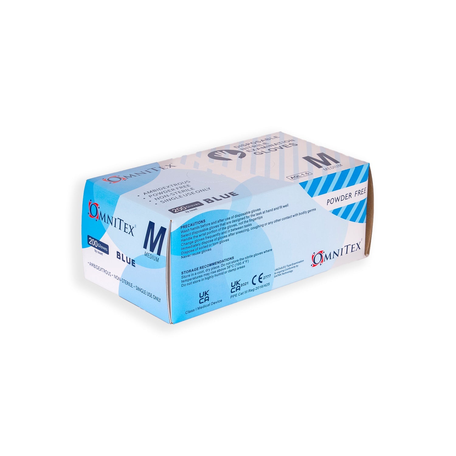 drugsuk gloves blue box